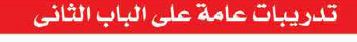 تدريبات عامة على الفصل الأول