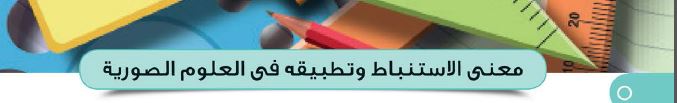 الموضوع الثاني: معنى الاستنباط وتطبيقه في العلوم الصورية
