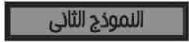 النموذج الثاني