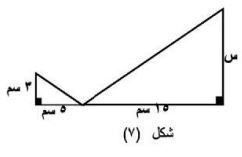 تشابه مثلثين