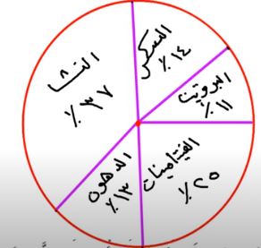 المخطط الدائري